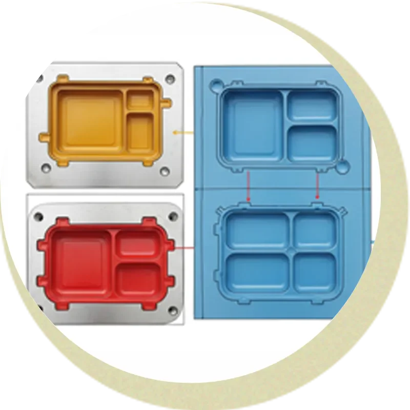 Custom food storage container mold development