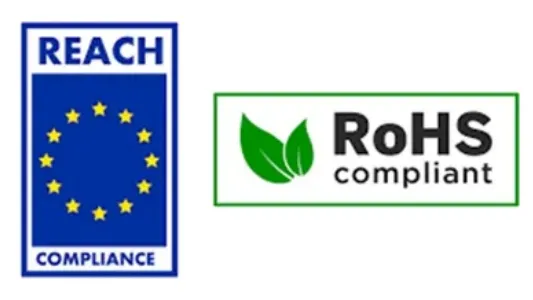 REACH and RoHS document artwork supplied in the source archive